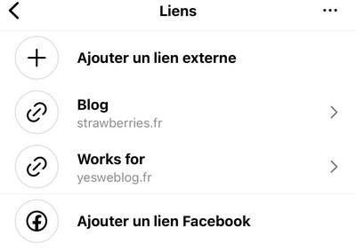 Ajouter plusieurs liens sur sa Bio Instagram - Yes We Blog