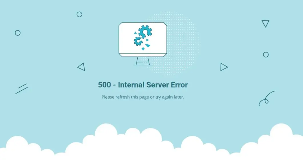 erreur 500 che siteground hebergeur web
