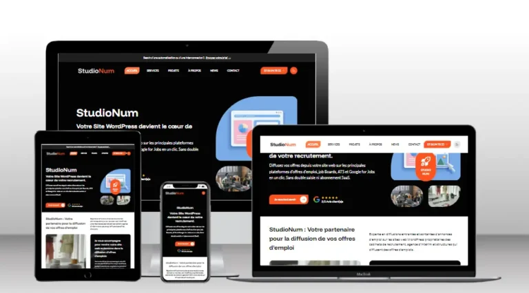 studionum partenaire installaiton de connexion et automatisation de multi diffusion offres emploi