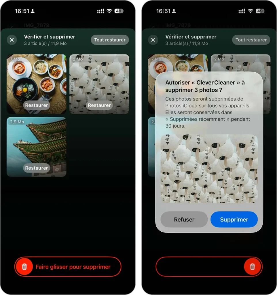 Clever Cleaner iphone